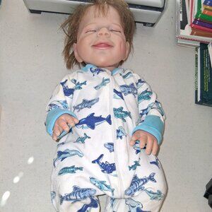 20" Realistic Girl Baby Dolls Lifelike Newborn Doll Real Life